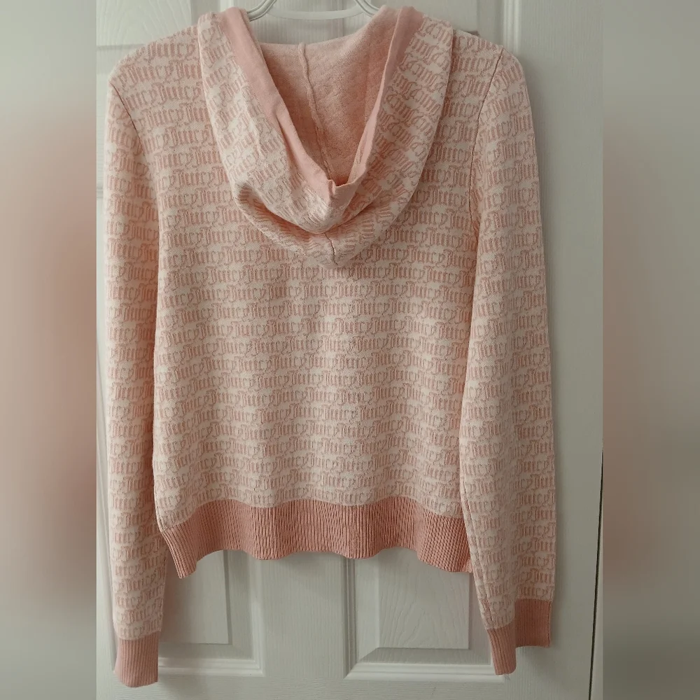 Juicy Couture 2‑Piece Logo Sweater Knit Jogger Set – XL – NWT